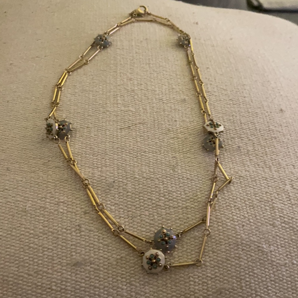Banana Republic faux gold necklace